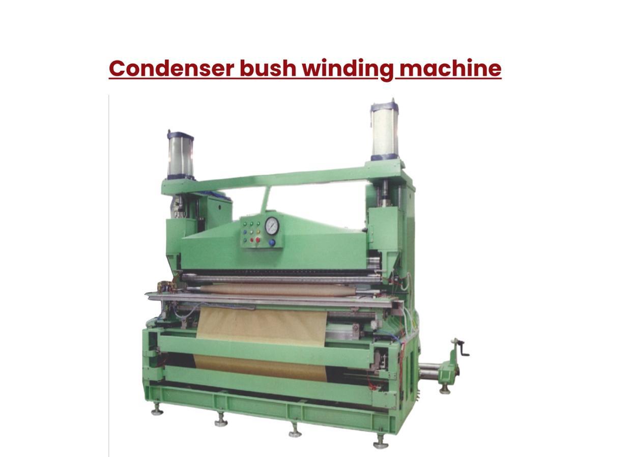 Condenser Bushing Winding Machine